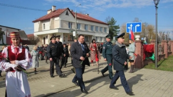 Сегодня в парке Мира прошел митинг, посвященный международному Дню освобождения узников фашистских концлагерей