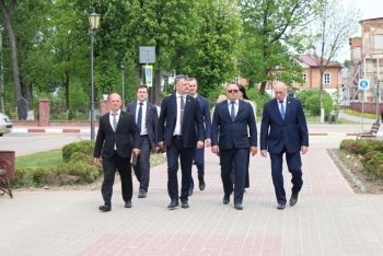 Министр спорта и туризма Сергей Ковальчук посетил Мстиславль