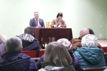 Встреча с населением агрогородка Мушино