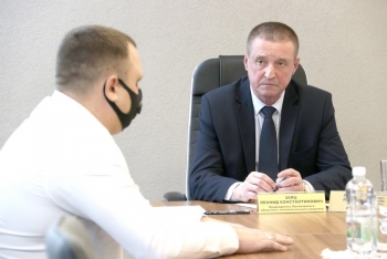 Губернатор Могилёвской области Леонид Константинович Заяц провёл приём граждан