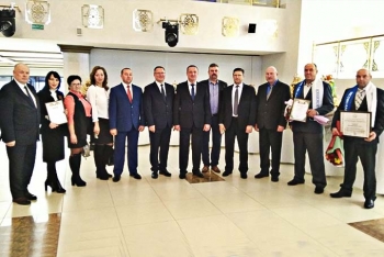 Мстиславчане на областных дожинках в Могилёве