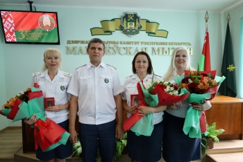 В Могилевской таможне состоялось торжественное мероприятие, посвященное Дню Независимости Республики Беларусь (Дню Республики)