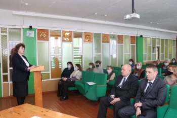 Встреча Депутата Палаты представителей Национального собрания Республики Беларусь Елены Колеснёвой с коллективами гимназии и средней школы №2 г. Мстиславля