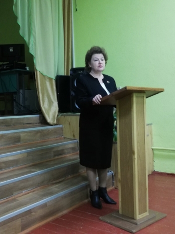 Встреча с трудовым коллективом Колеснева Е.П.