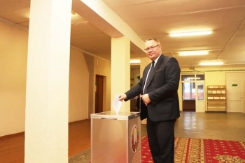 Дмитрий Пимошенко: голосуя, мы исполняем свой гражданский долг