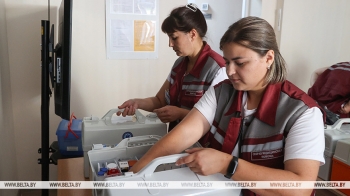"Главная задача - спасти пациента". Лучшую бригаду скорой помощи выбрали в Могилевской области