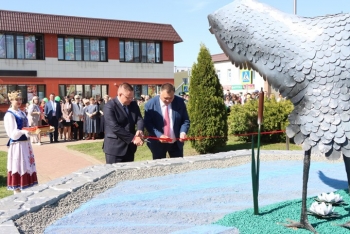 В Мстиславле торжественно открыли новый арт-объект