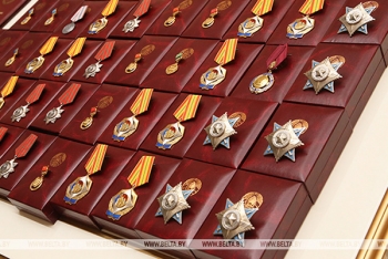 Госнаград и Благодарности Президента Беларуси удостоены представители различных сфер деятельности