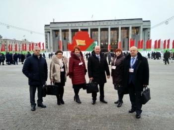 Делегаты VI Всебелорусского народного собрания Мстиславского района прибыли на форум в г.Минск