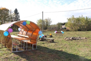 Зона отдыха и семейный фруктовый сад появились в агрогородке Мушино