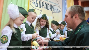 Первое в Могилевском районе дошкольное лесничество открылось в детском саду агрогородка Кадино