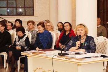 Тамара Левишко презентовала книгу о истории Вознесенского монастыря в аг. Мазолово Мстиславского района