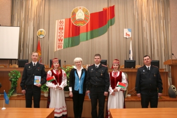 Поздравление с Днем белорусской милиции 
 