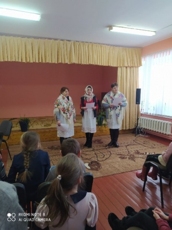 «Экскурс в обрядовые традиции Крещения» прошел в Рязанцевском сельском Доме культуры