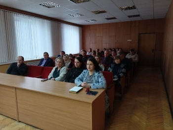 Прокурор района провел встречу с работниками отделов и управлений районного исполнительного комитета