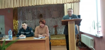 В Саприновичском сельском Совете Мстиславского района в рамках единого Дня информирования прошла встреча с населением, с участием руководства района.