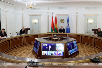 Лукашенко принимает участие во внеочередной сессии Совета коллективной безопасности ОДКБ