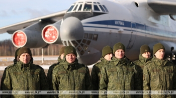 Самолет с белорусскими военными медиками вылетел в Сирию для помощи пострадавшим от землетрясения