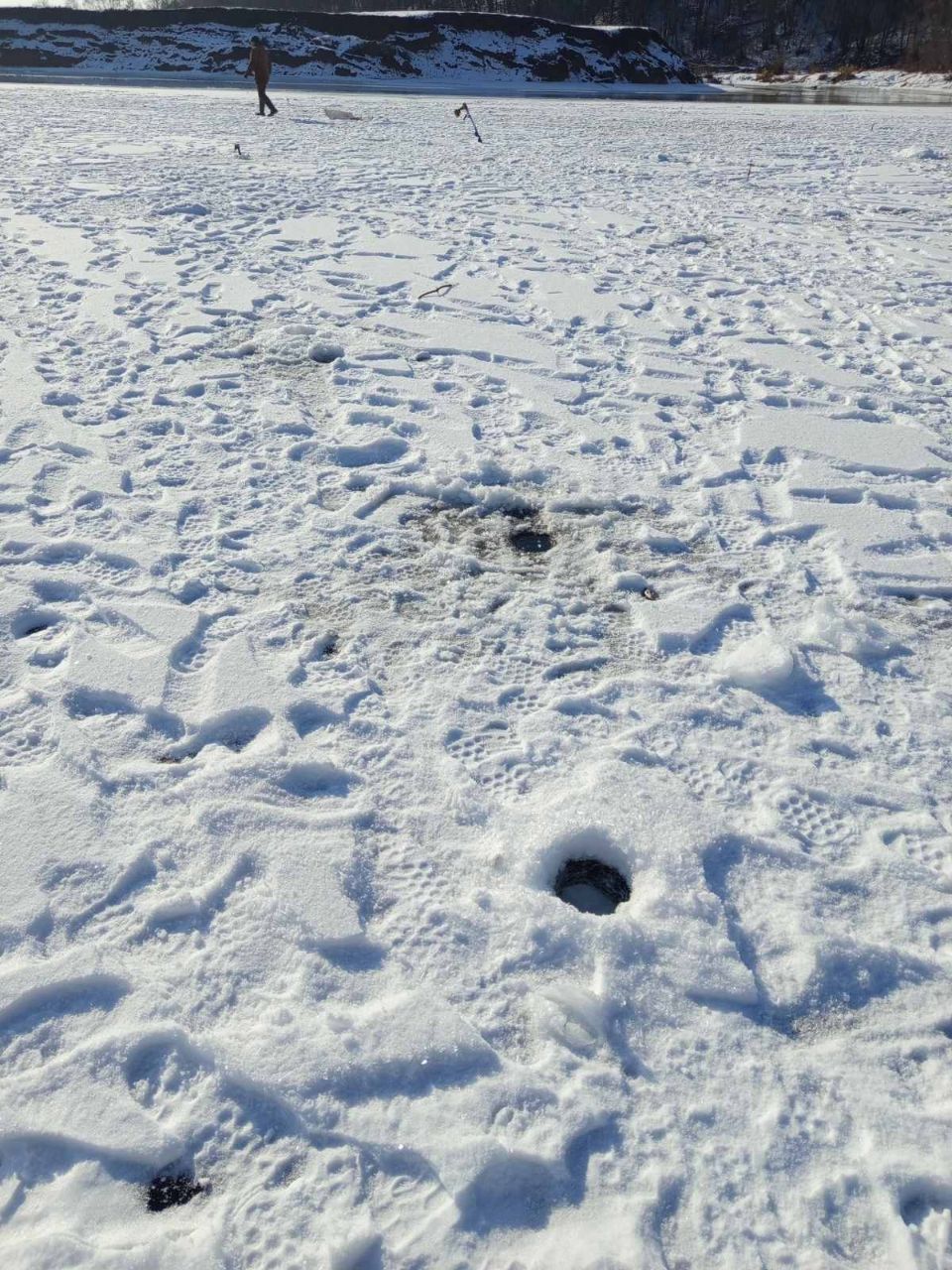 Сделаем лунки – спасем рыбу от замора!