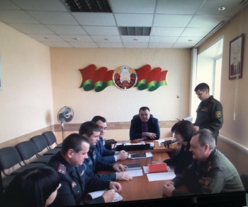 Занятия по мобилизации готовности с органами управления территориальной обороны Мстиславского района