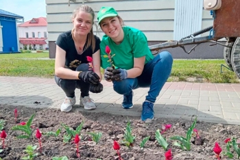 Молодёжь Мстиславля приступила к реализации проекта по озеленению города