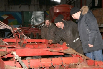 Аграрии Мстиславского района заняты подготовкой сельхозтехники к весенним полевым работам