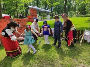 Мстиславль на фестивале детского творчества "Золотая пчелка" в Климовичах