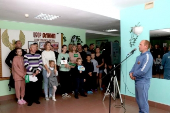 В ЦФОР «Олимп» прошла акция «С праздником, папа!», посвящённая Дню отца